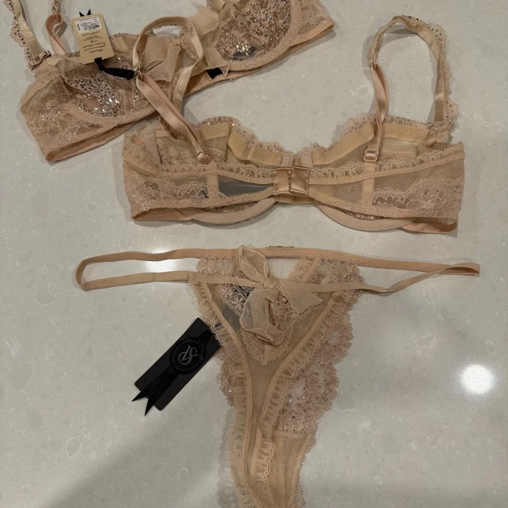 Victoria's Secret Designer Fashion Show Swarovski Crystal Bra & Panty Set - Picture 16 of 16